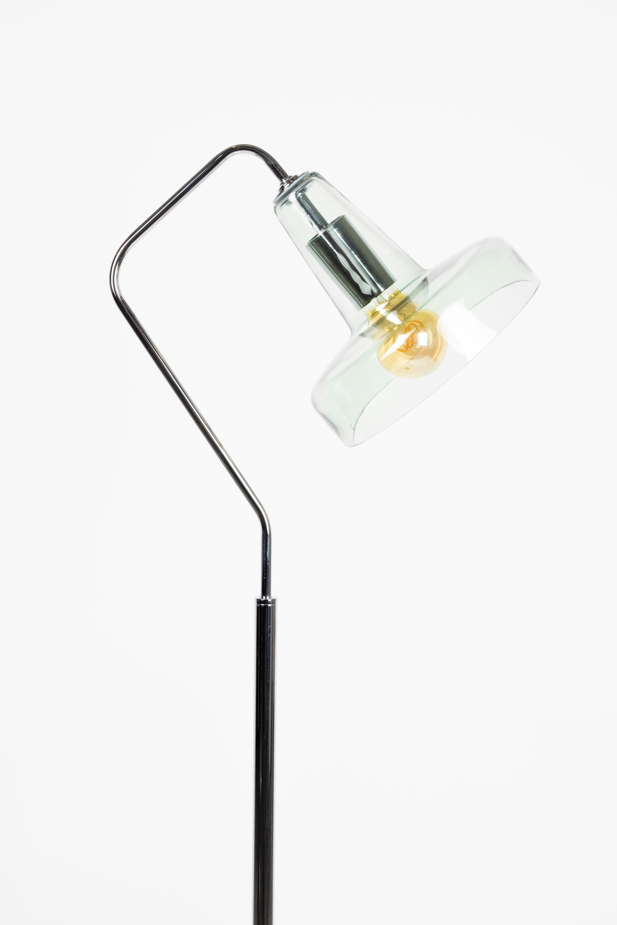 Anshin Green Glass Floor Lamp